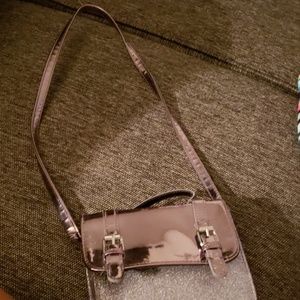 Gray  purse
